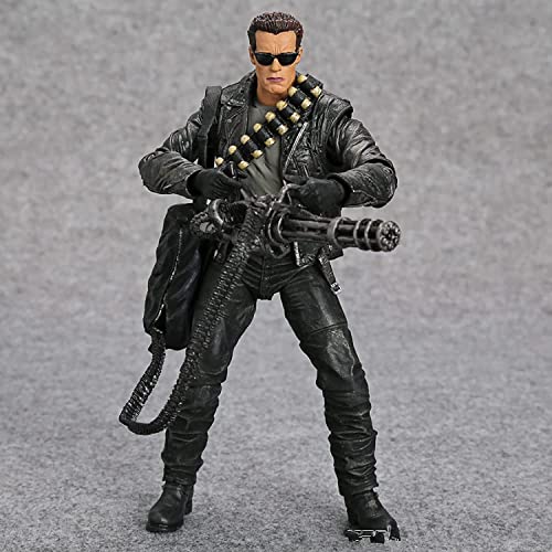 ENFILY Figuren PVC-Sammlung Modell-Action-Figur 18 cm Terminator Judgement Day Arnold Schwarzenegger PVC-Action-Figur Sammlermodell Spielzeug-Statue Modell-Dekoration PVC-Sammlung Dekoration Handwerk von ENFILY