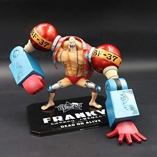 ENFILY Franky Anime-Action-Figur One Piece PVC-Figuren Sammlermodell Charakter Statue Spielzeug Desktop-Ornamente von ENFILY