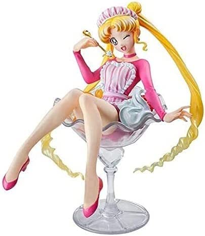 ENFILY Sailor Moon Anime Actionfigur Charakter Sammelmodell Statue Spielzeug PVC Figuren Desktop Ornamente von ENFILY
