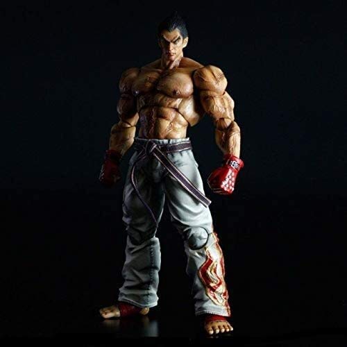 ENFILY Tekken 2 Kazuya Mishima Anime Actionfigur Sammlermodell Statue Spielzeug PVC-Figuren Desktop-Ornamente von ENFILY