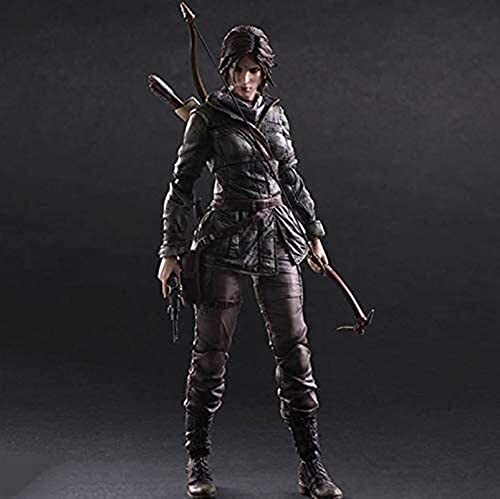 ENFILY Tomb Raider Lara Croft Anime Actionfigur Sammlerstück Modell Statue Spielzeug PVC Figuren Desktop Ornamente von ENFILY
