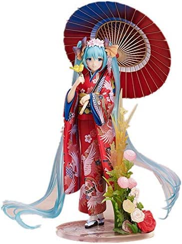 ENFILY Von Hatsune Miku Figur Miku Kimono Figur Anime Girl Figur Actionfigur ENFILY Von Hatsune Miku Figur Miku Kimono Figur Anime Girl Figur Actionfigur von ENFILY