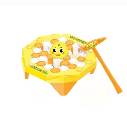 ENFILY for Penguin Escape Game, Ice-Breaking Penguin Toys, Parent-Child Interactive Icebreaker Tabletop Toys for Kids 4+ (Yellow) von ENFILY