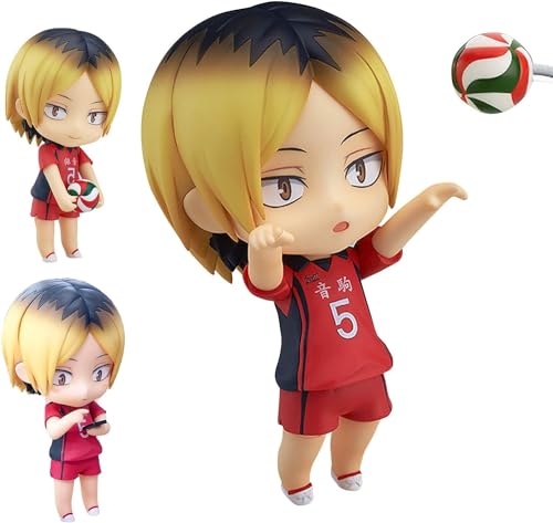 ENFILY for Q Version Clay Man Changeable Face Movable Figure Shoyo Hinata/Oikawa Tooru/Tobio Kageyama/Kozume Kenma PVC Anime Character Model Statue Figure Collectibles Decorations (Kozume Kenma) von ENFILY