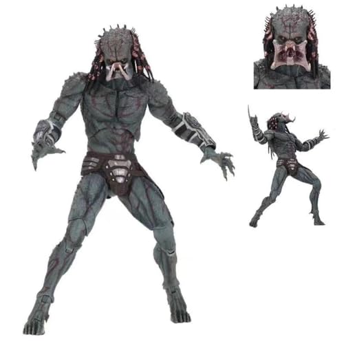ENFILY für Alien Ultimate Predator 2018 Predator 12-Zoll-Actionfigur Modell Handfigur Anime-Charakter Modell Statue Charakter Sammlerstücke Dekorationen Handwerk Geschenke von ENFILY