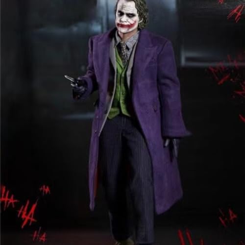 ENFILY für Dark Knight HC Batman Joker Heath Ledger Joker bewegliche Anime-Charakter-Modell-Statue, Charakter, Sammlerstücke, Dekorationen, Kunsthandwerk, Geschenke von ENFILY