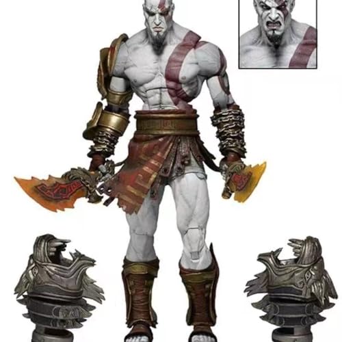 ENFILY für God of War 3 Kratos Kratos 7-Zoll-Löwenflammenmesser, bewegliche Figur, Anime-Charakter, Modell, Statue, Charakter, Sammlerstücke, Dekorationen, Kunsthandwerk, Geschenke von ENFILY