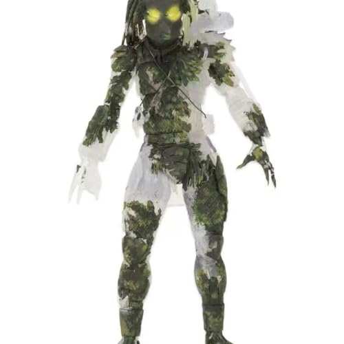 ENFILY für Predator Schwarzenegger 30. Jahrestag Jungle Hunter Figur Anime Charakter Modell Statue Charakter Sammlerstücke Dekorationen Handwerk Geschenke von ENFILY