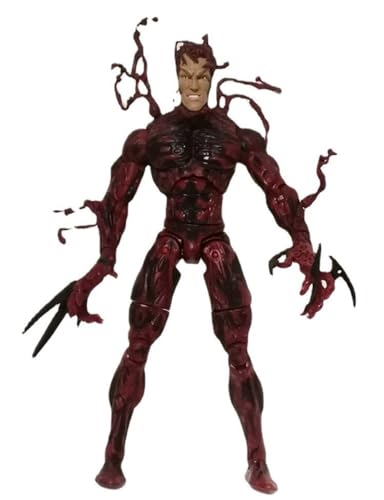 ENFILY für Venom 2 Carnage Venom Deadly Guardian Super-Actionfigur, 17,8 cm (7 Zoll), handgefertigtes PVC-Anime-Manga-Charakter-Modell, Statue, Figur, Sammlerstücke, Dekorationen, Geschenke von ENFILY