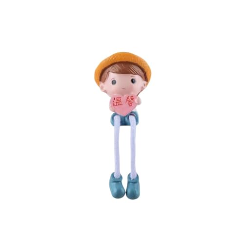 ENFILY für bedraggled Baby Figur Handmade PVC Anime Cartoon Charakter Modell Statue Figur, Desktop Ornamente Dekorationen Geschenke für Fans (Kleiner Piratenjunge) von ENFILY