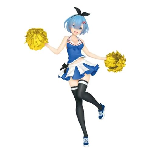 ENFILY für den Neuanfang Rem Cheerleaders Cheerleaders Support Scenery Figuren Handgefertigte PVC Anime Manga Charakter Modell Statue Figur Sammlerstücke Dekorationen Geschenke von ENFILY