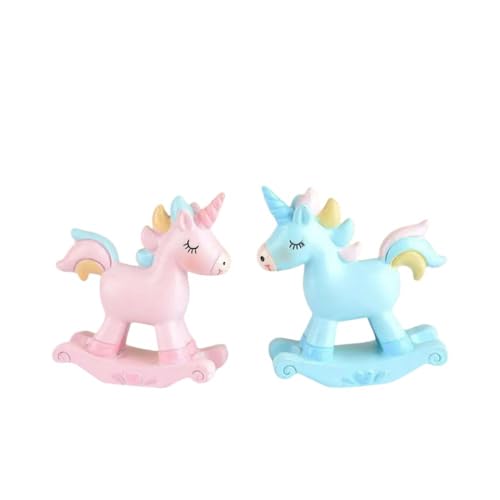 ENFILY für kreative Ornamente Figur Handmade PVC Anime Cartoon Charakter Modell Statue Figur, Desktop Ornamente Dekorationen Geschenke für Fans (Trojanisches Pferd Paar) von ENFILY