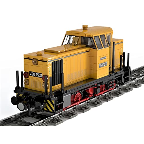 ENGINEMECH 729Pcs MOC 87360 Deutsche Kaiserreich Diesel Hydraulische Lokomotive Bausteine Set Detailliertes Modell Kompatibel Mit Klemmbausteinen Eisenbahn Fans ENGINEMECH 729Pcs MOC 87360 Deutsche Kaiserreich Diesel Hydraulische Lokomotive Bausteine Set Detailliertes Modell Kompatibel Mit Klemmbausteinen Eisenbahn Fans von ENGINEMECH