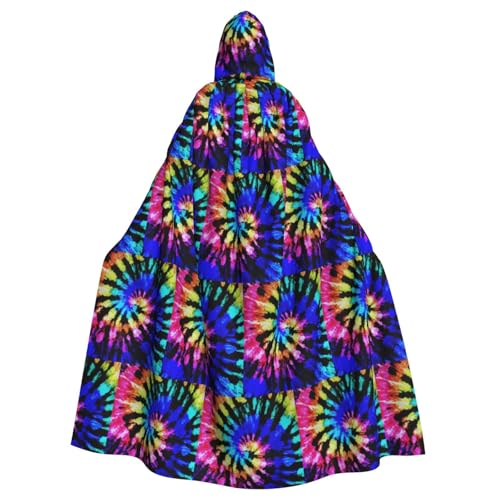 ENGhjes Batikdruck, Cosplay, Kapuzenumhang, Erwachsene, Halloween, 140 cm lang, Themenpartys ENGhjes Batikdruck, Cosplay, Kapuzenumhang, Erwachsene, Halloween, 140 cm lang, Themenpartys von ENGhjes