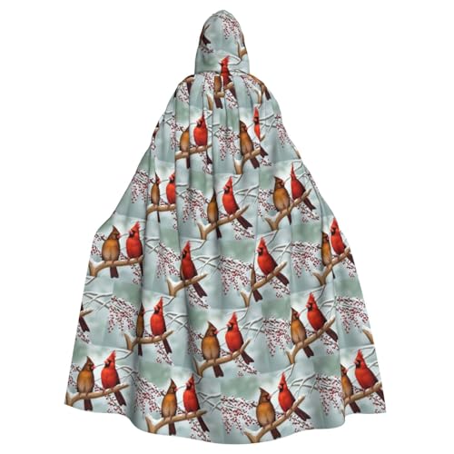 ENGhjes Cosplay-Umhang mit Kapuze für Erwachsene, Halloween, 140 cm lang, für Themenpartys von ENGhjes