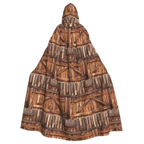 ENGhjes Umhang mit Kapuze für Erwachsene, Halloween, 140 cm lang, für Mottopartys von ENGhjes