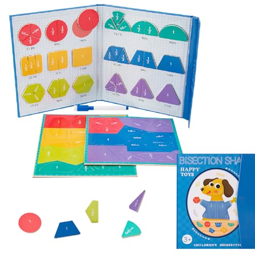 ENIKMOSD Magnetische Bruchrechnen Material,Montessori Material Mathematik,Magnetisches Buch Bruchteil Puzzle für Kinder,Mathe Grundschule Material ENIKMOSD Magnetische Bruchrechnen Material,Montessori Material Mathematik,Magnetisches Buch Bruchteil Puzzle für Kinder,Mathe Grundschule Material von ENIKMOSD