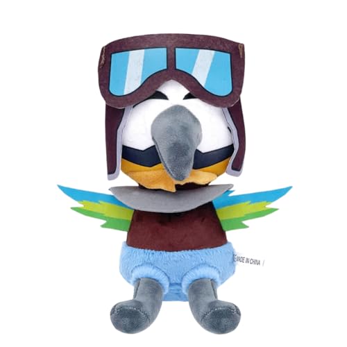 ENIXWH Indigo Park Plüschtier Plüsch Raccoon Puppe Stuffed Toy Wurfkissen Stofftier Geschenke für Kinder Mädchen Jungen (Adler) von ENIXWH