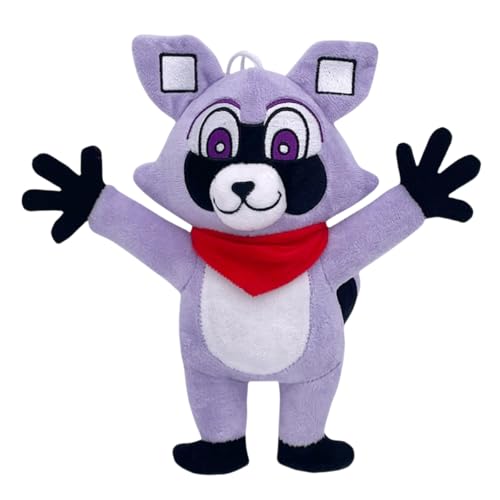 ENIXWH Indigo Park Plüschtier Plüsch Raccoon Puppe Stuffed Toy Wurfkissen Stofftier Geschenke für Kinder Mädchen Jungen (Stehender Waschbär) von ENIXWH