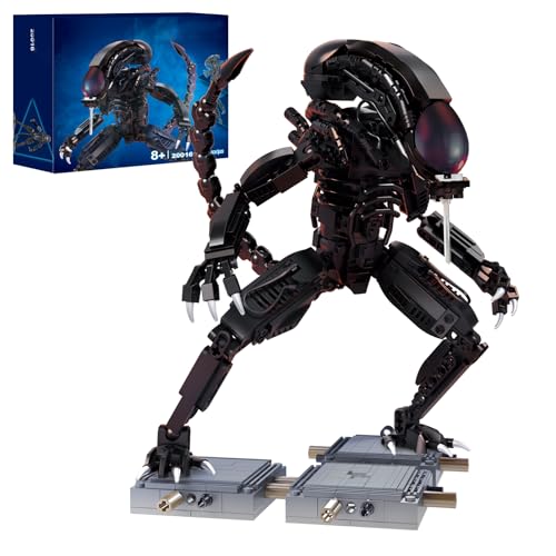 Xenomorph Klemmbausteine kompatibel mit Lego Technik für Erwachsene,Action Figur Spielzeug,kreatives Set zum Bauen, Mädchen and Jungen 616 pcs Xenomorph Klemmbausteine kompatibel mit Lego Technik für Erwachsene,Action Figur Spielzeug,kreatives Set zum Bauen, Mädchen and Jungen 616 pcs von ENJBRICK