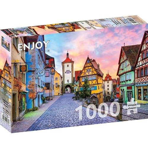 ENJOY-2070 - Rothenburg Old Town, Germany, Puzzle, 1000 Teile von ENJOY Puzzle