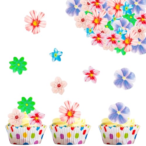 ENLACE Essbare Blumen für Torte,32 Stück Essbare Blüten Cupcake Topper,Tortendeko Blumen Essbar,Kuchen Deko Blumen,Esspapier Blumen Tortendeko Geburtstag,Muffin Deko Essbar für Hochzeit Taufe ENLACE Essbare Blumen für Torte,32 Stück Essbare Blüten Cupcake Topper,Tortendeko Blumen Essbar,Kuchen Deko Blumen,Esspapier Blumen Tortendeko Geburtstag,Muffin Deko Essbar für Hochzeit Taufe von ENLACE