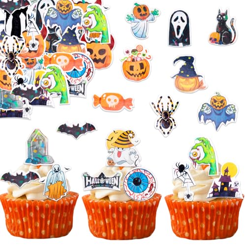 ENLACE Essbare Halloween Tortendeko,60 Stück Essbare Halloween Deko für Torte,Bat Halloween Deko Kuchen,Geister Tortendeko Essbar Halloween,Halloween Muffin Deko Essbar,Halloween Deko Torte ENLACE Essbare Halloween Tortendeko,60 Stück Essbare Halloween Deko für Torte,Bat Halloween Deko Kuchen,Geister Tortendeko Essbar Halloween,Halloween Muffin Deko Essbar,Halloween Deko Torte von ENLACE