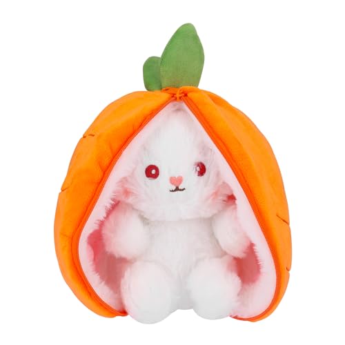 ENLACE Hasen Verstecken Plüsch, Hase Kuscheltier Plüschtiere Karotten, 18cm Weiches und Kuscheliges Plüschtier Hase Karotte, Kuscheltier Osterhase Geschenk für Jungen und Mädchen ENLACE Hasen Verstecken Plüsch, Hase Kuscheltier Plüschtiere Karotten, 18cm Weiches und Kuscheliges Plüschtier Hase Karotte, Kuscheltier Osterhase Geschenk für Jungen und Mädchen von ENLACE