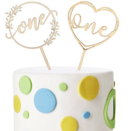 ENLACE 2 Stück Cake Topper 1. Geburtstag Holz,Tortendeko 1. Geburtstag Mädchen Junge,Cake Topper One 10x15cm,Geburtstagsdeko 1 Jahr,Kuchendeko 1 Geburtstag,Kindergeburtstag Eins ENLACE 2 Stück Cake Topper 1. Geburtstag Holz,Tortendeko 1. Geburtstag Mädchen Junge,Cake Topper One 10x15cm,Geburtstagsdeko 1 Jahr,Kuchendeko 1 Geburtstag,Kindergeburtstag Eins von ENLACE