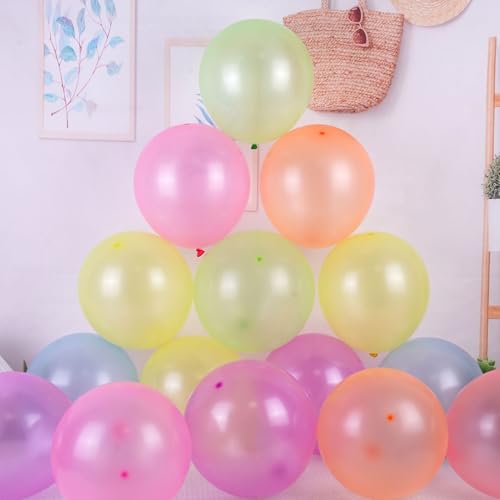 ENLACE Leuchtende Luftballons, 10 Zoll, 100 Stück, Pastell-Neonfarben Mix ENLACE Leuchtende Luftballons, 10 Zoll, 100 Stück, Pastell-Neonfarben Mix von ENLACE