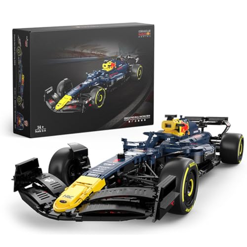 ENPUSI Rennwagen Bausteine Bausatz für F1 RB19, 2509 Teile Sportwagen Klemmbausteine Modell Kit, Auto Konstruktions Spielzeug für Kinder und Erwachsene ENPUSI Rennwagen Bausteine Bausatz für F1 RB19, 2509 Teile Sportwagen Klemmbausteine Modell Kit, Auto Konstruktions Spielzeug für Kinder und Erwachsene von ENPUSI