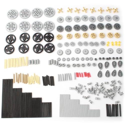 ENPUSI Technik Ersatzteile Set, 260 Teile Zahnräder Getriebe Set Bausteine Bausatz Verbinder Klemmbausteine zubehör ENPUSI Technik Ersatzteile Set, 260 Teile Zahnräder Getriebe Set Bausteine Bausatz Verbinder Klemmbausteine zubehör von ENPUSI