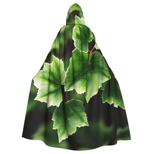 Unisex Erwachsene Efeublüten Baum Druck Lange Kapuze Umhang Cosplay Kostüme für Partys und Themenveranstaltungen von ENRPTY
