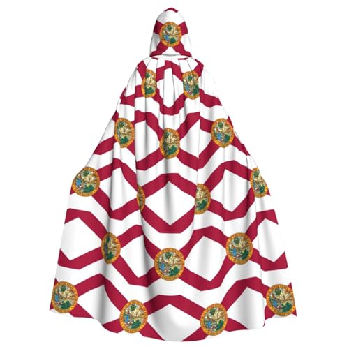 Unisex Erwachsene Florida State Flag Print Long Hooded Cloak Cosplay Kostüme für Partys und Themenveranstaltungen Unisex Erwachsene Florida State Flag Print Long Hooded Cloak Cosplay Kostüme für Partys und Themenveranstaltungen von ENRPTY