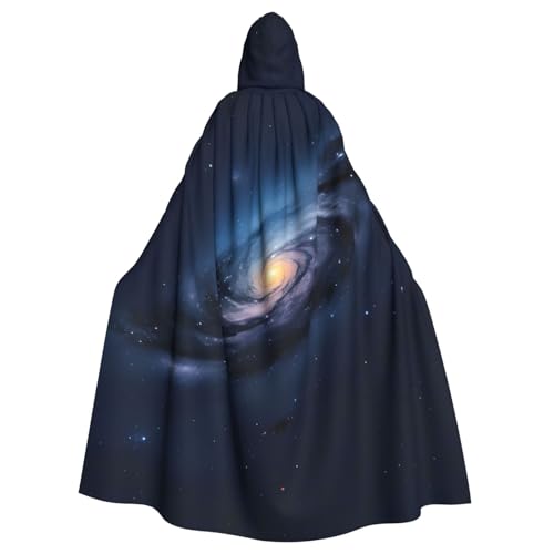 Unisex Erwachsene Universe Milchstraße Galaxie Druck Lange Kapuze Umhang Cosplay Kostüme für Partys und Themenveranstaltungen von ENRPTY