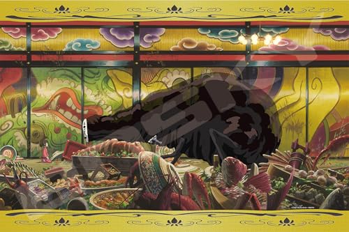 ENSKY 1000-275 1000 Stück Jigsaw Puzzle, Spirited Away After The Feast, Premium Foil Jigsaw Puzzle, When Completed, 19.7 x 29.5 inches (50 x 75 cm) von ENSKY