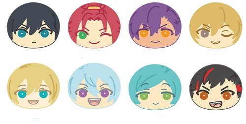 Ensemble Stars Omanju Niginigi Maskottchen 3 BOX Ware 1BOX = 8 Stueck, alle acht von ensky