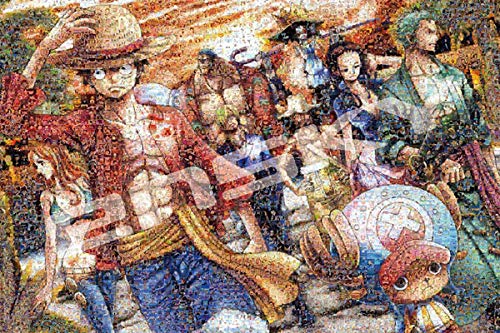 Ensky One Piece - Mosaikkunst, Landung, Puzzle, 1000 Teile, 4489 Anime, 50 x 75 cm, 1000-586 Ensky One Piece - Mosaikkunst, Landung, Puzzle, 1000 Teile, 4489 Anime, 50 x 75 cm, 1000-586 von ENSKY