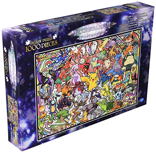 Ensky Puzzle 1000 Teile Kunst Kristall Pokémon Best Partner (50 x 75 cm) von ENSKY
