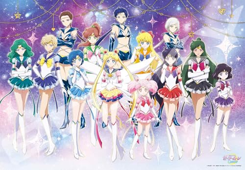 Sailor Moon Cosmos Movie Version Sailor Warrior 1000 Teile (1000T-383) von エンスカイ(ENSKY)