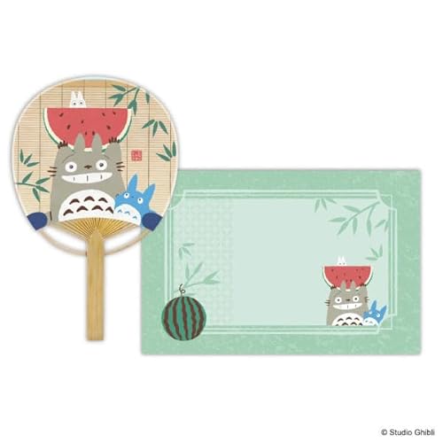 Studio Ghibli My Neighbor Totoro Bamboo Fan Bean Watermelon von ensky