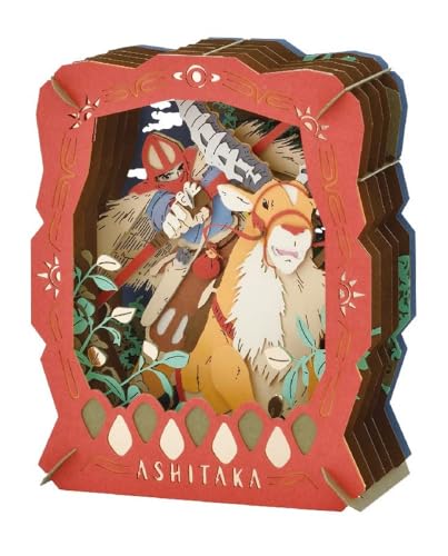 ensky Ghibli - Princesse Mononoké - Théâtre de Paper Ashitaka et Yakkuru von ensky
