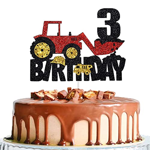 Bagger deko Kindergeburtstag 3 Jahre Bagger Doppelseitig Kuchendeko 3. Geburtstag Junge Happy Birthday Tortendeko Bagger deko Kindergeburtstag 3 Jahre Bagger Doppelseitig Kuchendeko 3. Geburtstag Junge Happy Birthday Tortendeko von ENSTAB