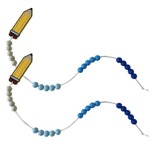 ENSTAB Schultüte Mädchen Junge Rechenkette Schultüte Füllung Einschulung Geschenk Grußkarte Schulanfang Geschenke Schulkind Geschenke (Rechenkette-Blau 2) von ENSTAB