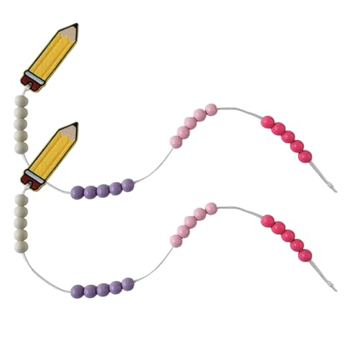ENSTAB Schultüte Mädchen Junge Rechenkette Schultüte Füllung Einschulung Geschenk Grußkarte Schulanfang Geschenke Schulkind Geschenke (Rechenkette-Rosa 2) von ENSTAB