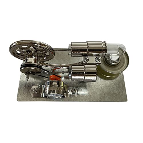 ENWIND Sterling Engine Motor Modell für Büro/Wohnzimmer Ornamente, Sterling Generator Physik Experimente Spielzeug Geschenke von ENWIND