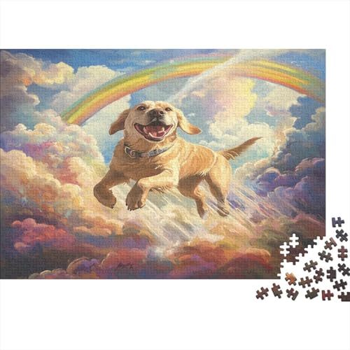 Der Labrador Retriever Puzzlespiel 1000 Teile Puzzle Für Erwachsene Und Kinder Ab 14 Jahren, Puzzle Erwachsenen Puzzlespi Puzzel 1000pcs (75x50cm) von ENYISIYULO