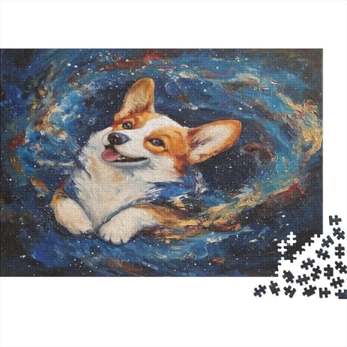 Corgi Puzzle 1000 Teile Erwachsene Puzzles Für Erwachsene Klassische Puzzles 1000 Teile Erwachsene Puzzlespiel Schwer Pädagogisches Spielzeug Erwachsene Kinder Puzzel 1000pcs (75x50cm) von EOADVBZGR