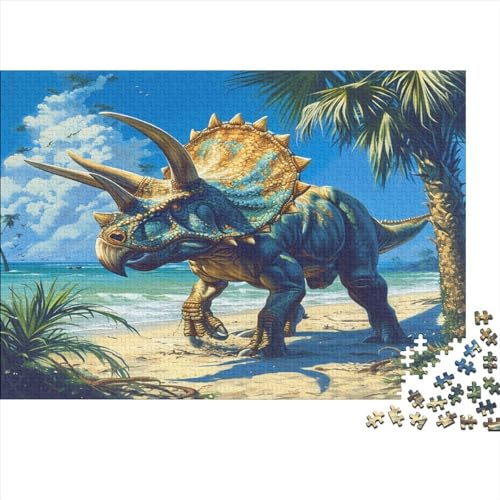 Dinosaurier Puzzle 1000 Teile Puzzles Für Erwachsene Klassische Puzzles 1000 Teile Erwachsene Puzzlespiel Erwachsene 1000 Teile Erwachsenen Puzzlespiel Puzzel 1000pcs (75x50cm) von EOADVBZGR