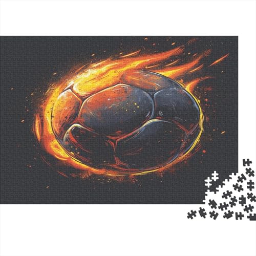 Fußball Puzzlespiel 1000 Teile Erwachsene -Puzzle 1000 Stück Spiel Puzzles Für Erwachsene Kinder Puzzle Erwachsenen Puzzlespiel Puzzel 1000pcs (75x50cm) von EOADVBZGR